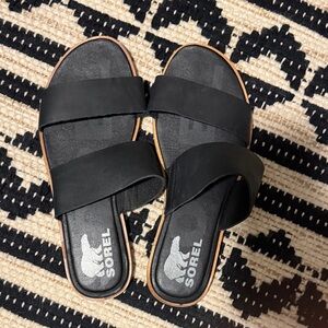 Sorel Women's casual Black Sandals